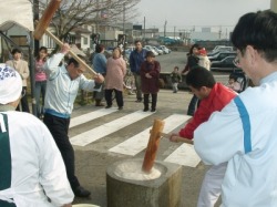 餅つき