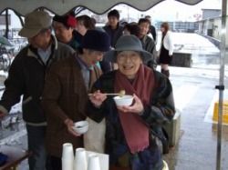 杵つき餅はおいしい！