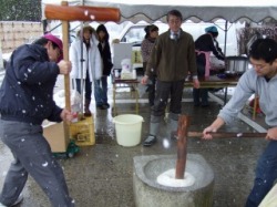 餅つき