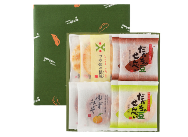 化粧箱中 だだちゃ豆詰合せ