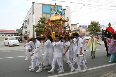 寒河江八幡宮　六角神輿