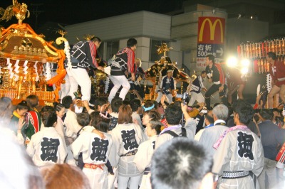 江戸前神輿の競演