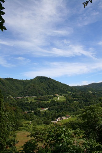 田麦俣地区より