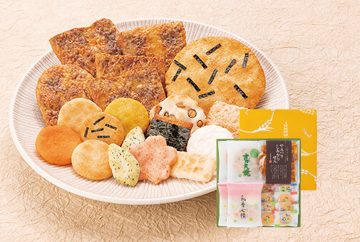 化粧箱中　やみつきしみかりせん詰合せ