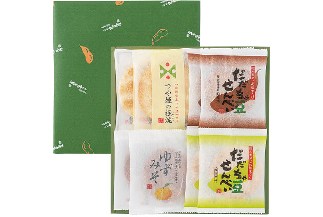 化粧箱中　だだちゃ豆詰合せ