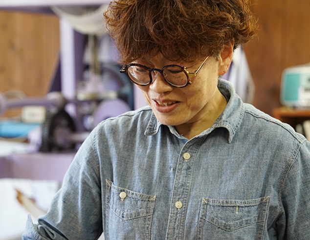 和紙を乾燥させる様子